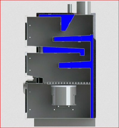 Автоматические пеллетно-угольные котлы Optimum Uni 12-55 кВт